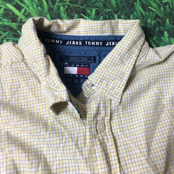 Vintage Tommy Jeans Dress Button Up Hilfiger Sport - Picture 2 of 5
